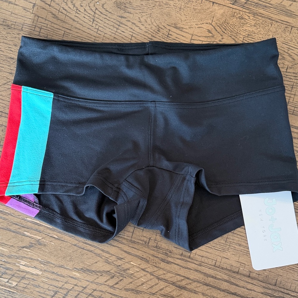 Jo + Jax Petra shorts black with stripes